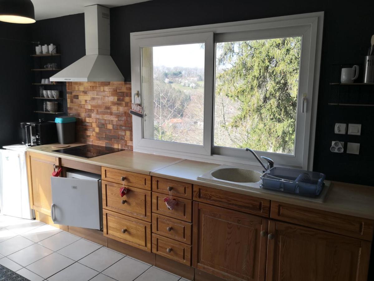 Chambre meublée avec vue panoramique à Périgueux Sanilhac  Exterior foto