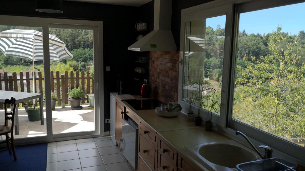 Chambre meublée avec vue panoramique à Périgueux Sanilhac  Exterior foto